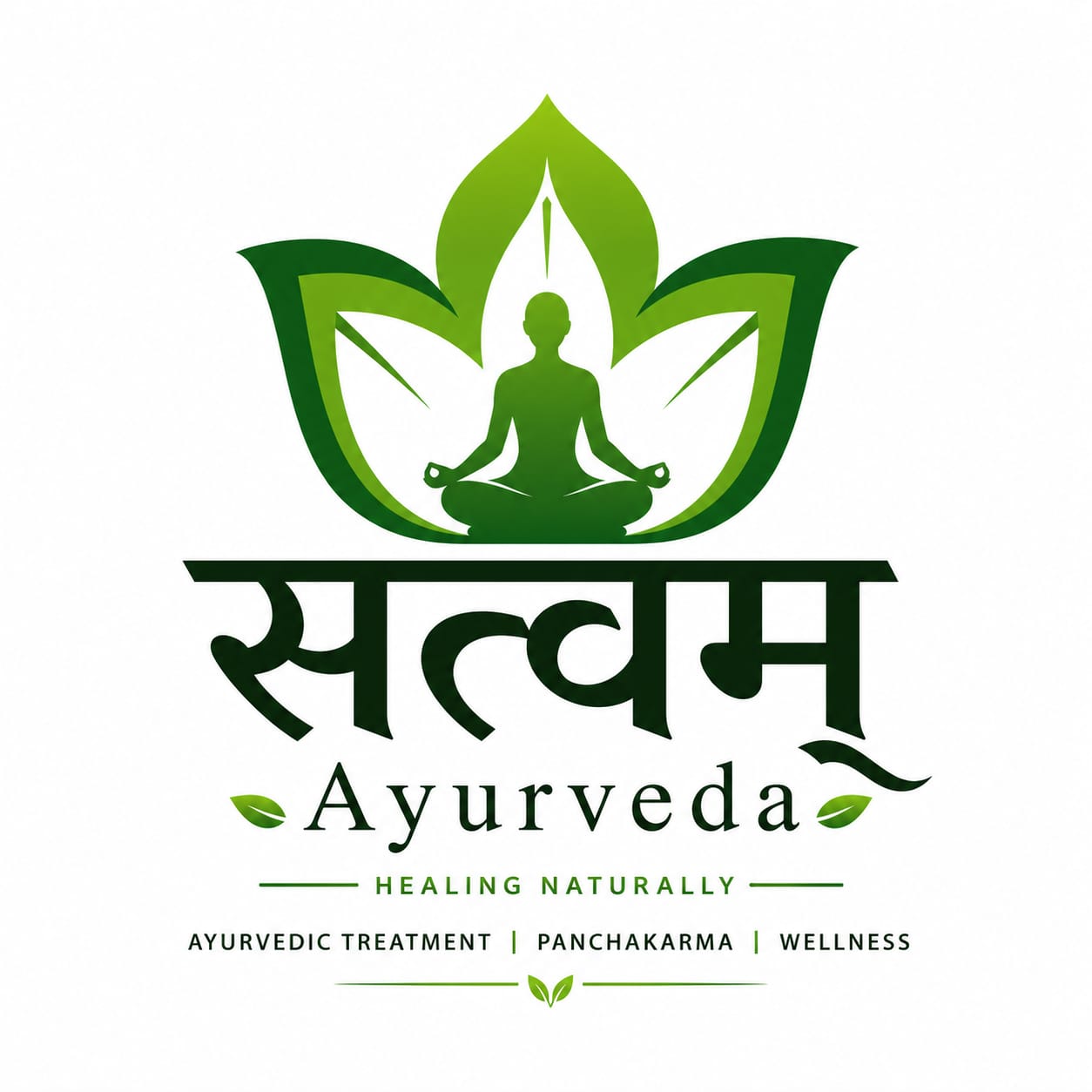 Satvam Ayurveda Logo